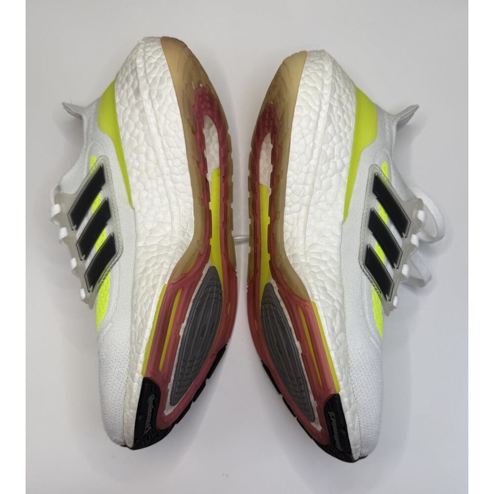Adidas Womens Ultraboost 21 Solar Yellow US Size 7 1/2 FY0401 - Picture 7 of 14